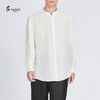 TANGY Collection/天意精品春夏款简约中式男士麻粘长袖立领衬衫 商品缩略图0