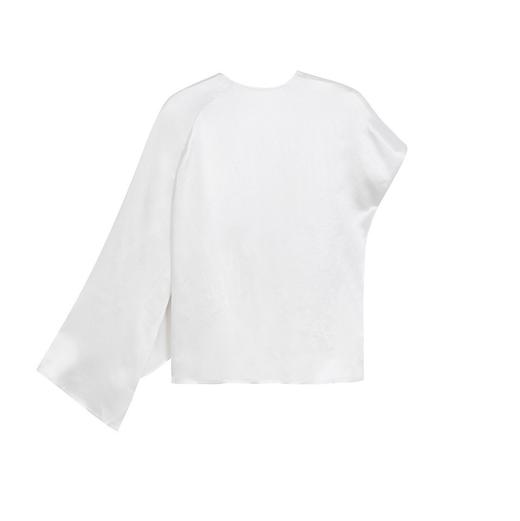 不对称抽褶上衣 商品图1