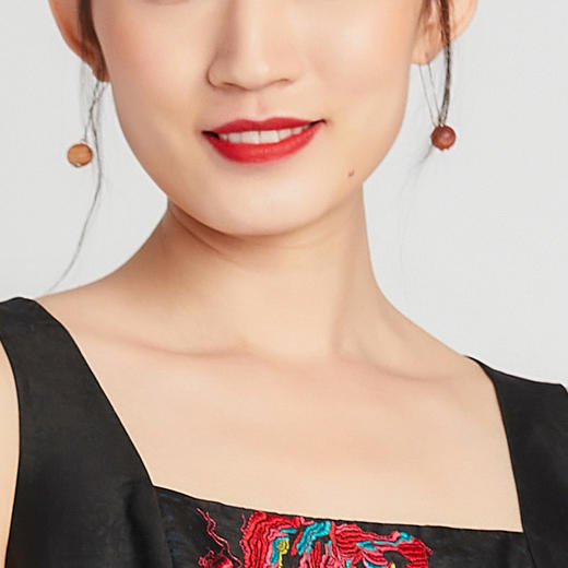 TANGY Collection天意精品 2021年春季新品925银玛瑙耳环 商品图2