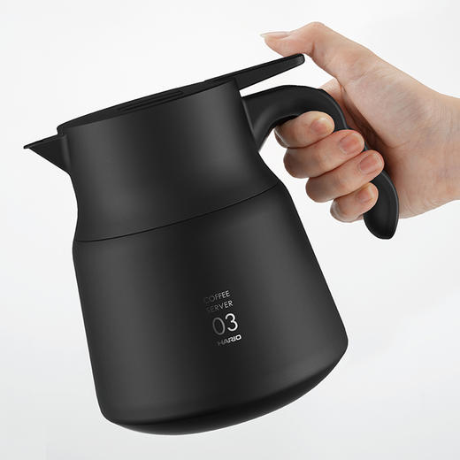 【HARIO】V60不锈钢保温咖啡壶真空隔热水壶波浪状手柄VHSN 商品图1