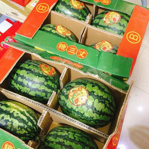 赤霞甘美4K无籽西瓜  好吃的甘美西瓜 商品图8