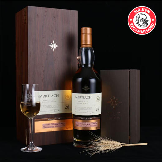 慕赫 Mortlach 1992 28年单一麦芽苏格兰威士忌 帝亚吉欧cod单桶 下单后10天内发货 啃老师带你喝