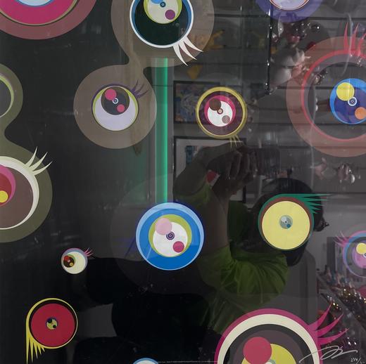 村上隆-Jellyfish eyes black-234/300 商品图1