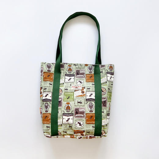 HUJI祤集Roamer单肩包插画标签小黑猫 商品图0