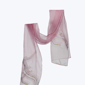 TANGY Collection/天意精品2021年春夏新品桑蚕丝吊染围巾