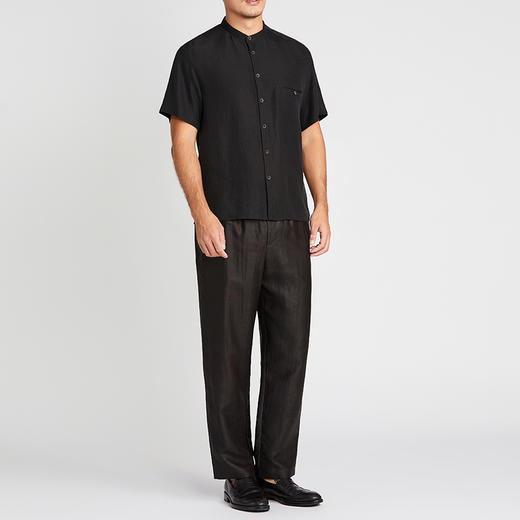 TANGY Collection/天意精品2021年春夏新品经典版型男士莨绸休闲裤 商品图1