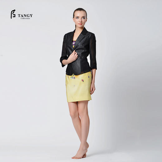 TANGY Collection/天意精品春秋新品莨绸外套 商品图0