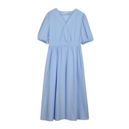 【一股秀气韵味】法式减龄连衣裙 经典V领口 简约大方 显气质 素雅4色可选 商品图7