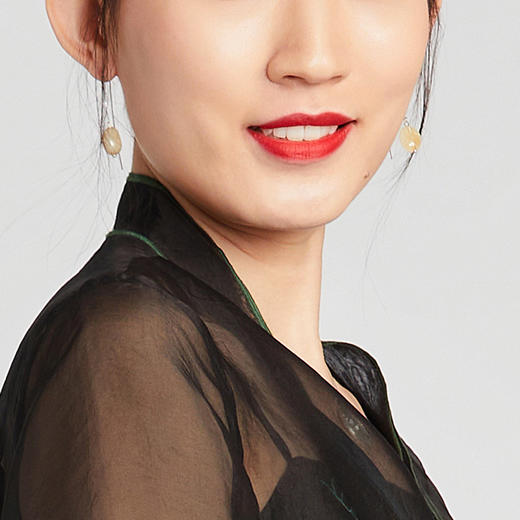 TANGY Collection/天意精品2021年春夏新品925银天然黄水晶耳环 商品图2