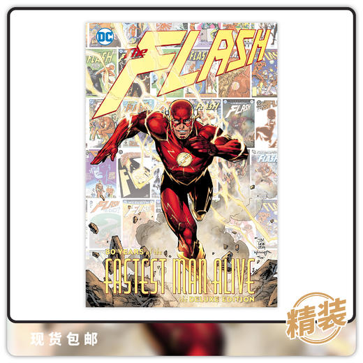 合集 闪电侠 80周年 世界上最快的人 精装版 Flash 80 Years Of The Fastest Man Alive Hc 商品图0