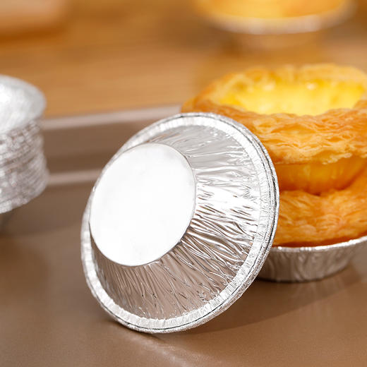 FaSoLa 蛋挞皮模具 一次性烤盘烤箱家用蛋糕烘焙模具锡纸碗锡纸托 商品图5