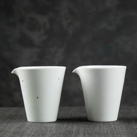 德化白瓷陶瓷公道杯茶海鹰嘴简约日式功夫茶道分茶器