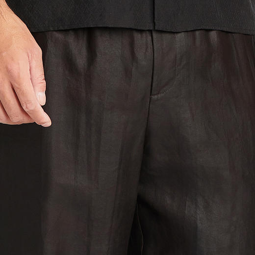 TANGY Collection/天意精品2021年春夏新品经典版型男士莨绸休闲裤 商品图3