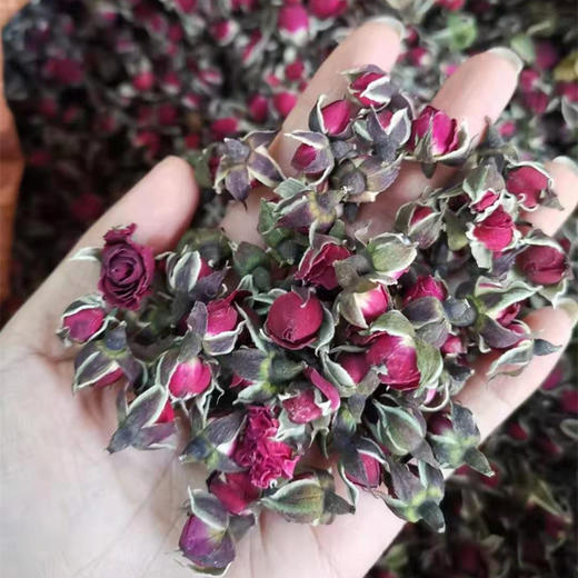 云南金边玫瑰花茶 100克/瓶*3瓶（丽江种植宣威发货 介意请勿拍） 商品图3