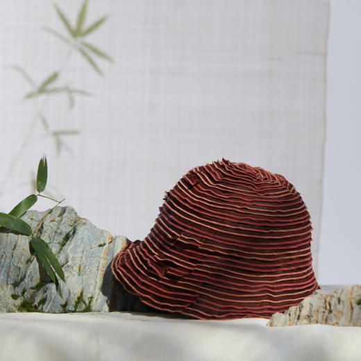 TANGY Collection/天意精品2021年春季新品原创设计复古莨绸帽子 商品图1