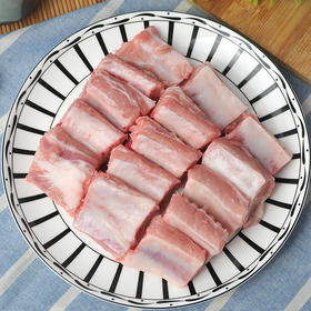 【气调锁鲜】苏食土淮猪肋排400g/盒【剁块】【025】
