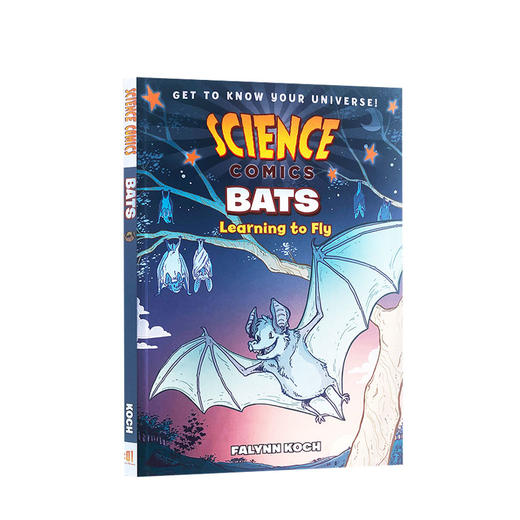 【英文原版】科学漫画 Science Comics 蝙蝠：学会飞翔 Bats: Learning to Fly 青少年文学 12-18岁 商品图0