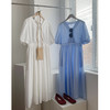 【一股秀气韵味】法式减龄连衣裙 经典V领口 简约大方 显气质 素雅4色可选 商品缩略图4