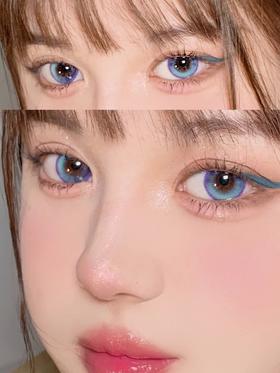 Dreamcon C Girl少女漫泪光蓝14.5mm 韩产进口硅水凝胶 年抛