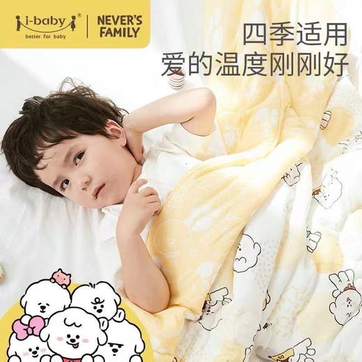 【qhxj】【110*140cm】i-baby&奈娃家族联名恒温婴儿被宝宝春夏凉被幼儿园被子夏季空调被四季 商品图1