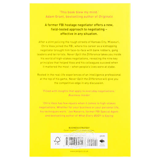【中商原版】 掌控谈话 解决问题的关键技能 Never Split the Difference 英文原版 Chris Voss 商品图1