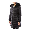 BURBERRY 巴宝莉 女士 Limehouse 绗缝软垫系带连帽长款羽绒服 黑色 8003537 A1189 商品缩略图1