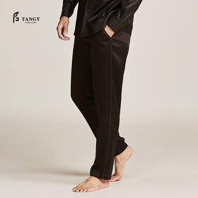 TANGY Collection/天意精品春秋新品男士明线设计素绉缎莨休闲裤