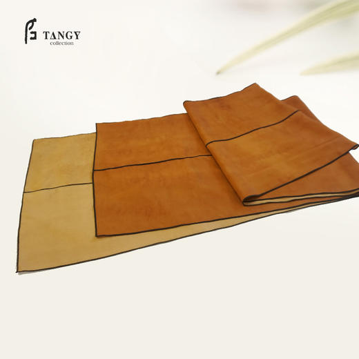 TANGY Collection/天意精品春秋新品真丝莨绸围巾 商品图1