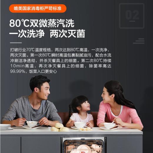 海尔（Haier）洗碗机EYWX8028BK嵌入式 商品图4
