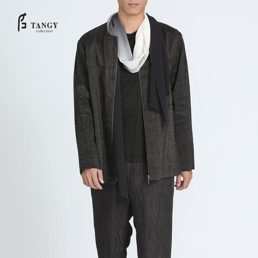 TANGY Collection/天意精品春夏款聖光系列真丝乔其吊染长丝巾 商品图2