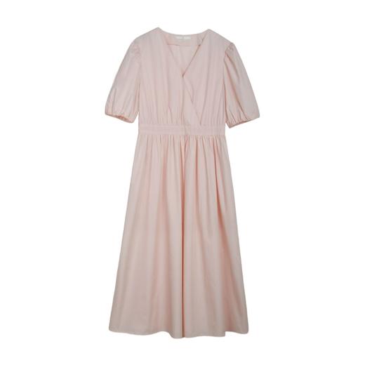 【一股秀气韵味】法式减龄连衣裙 经典V领口 简约大方 显气质 素雅4色可选 商品图8