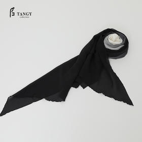 TANGY Collection/天意精品春夏款聖光系列真丝乔其吊染长丝巾