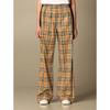 【一】BURBERRY 巴宝莉 Vintage 女士格纹弹力棉质长裤 经典格子 8040597 A7028 商品缩略图0