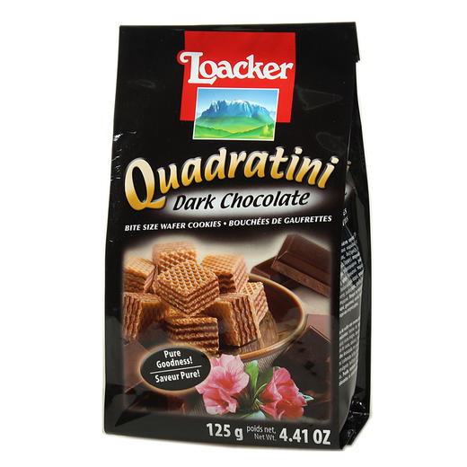 莱家黑巧克力味威化饼干125g 商品图5