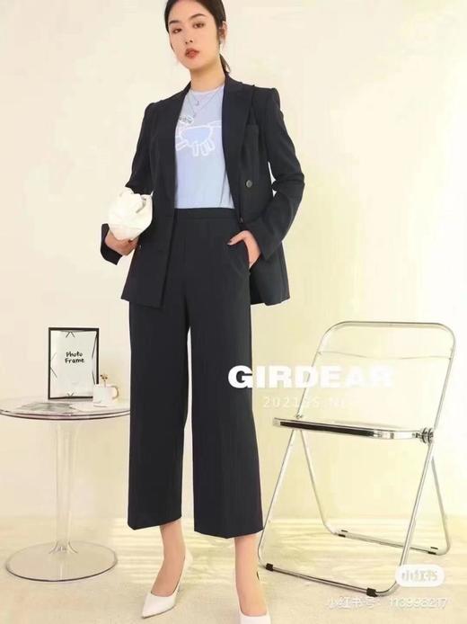 3楼 哥弟老爹直筒小黑裤 商品图0