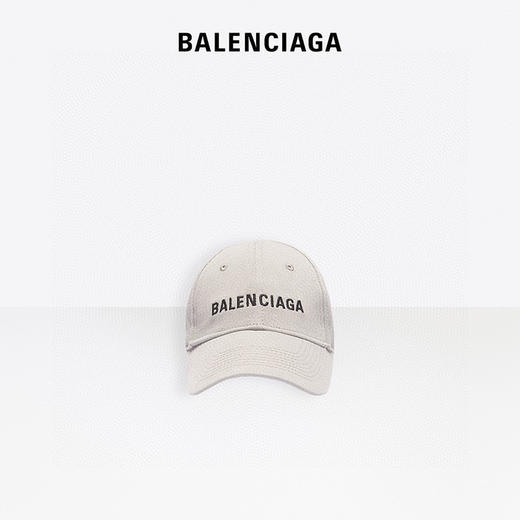 巴黎世家BALENCIAGA棒球帽-灰白 商品图8