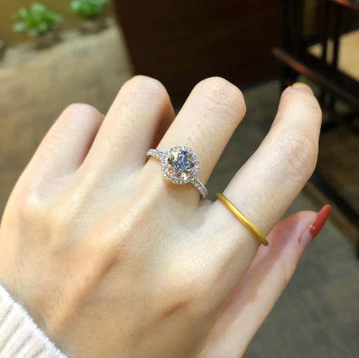 HW一克拉钻戒💍the one（莫桑钻，带证书） 商品图3
