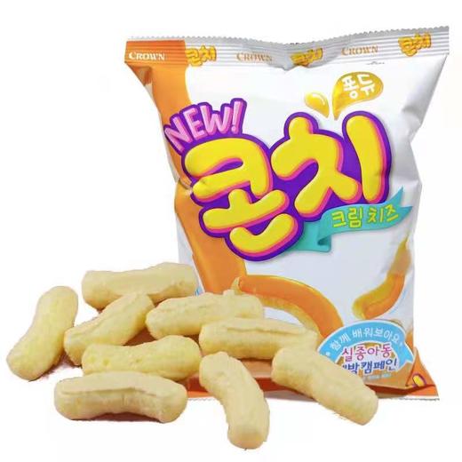 可丽安芝士味膨化条66g크라운콘치치즈크림66g 商品图0