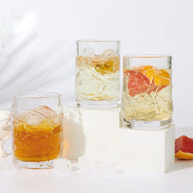 顺丰发货 | 哆啦A梦浮雕玻璃水杯3只礼盒装 机器猫咖啡透明浮雕杯冷饮杯[福利品]