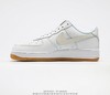 耐克Nike Air Force Low 1’07"Reflective White"空军一号经典低帮百搭休闲运动板鞋“皮革米白全息3M” 商品缩略图0