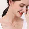 Awish collection施华洛世奇钻 项链耳钉简约套装 商品缩略图0