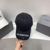 巴黎世家BALENCIAGA棒球帽-黑色帽檐刺绣 商品缩略图1