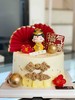 皇后娘娘万福金安，福气满满，复古款主题蛋糕，适合年轻时尚美女妈妈们哦母后吉祥，千岁千岁千千岁的长寿祝福，寿星可用 商品缩略图1