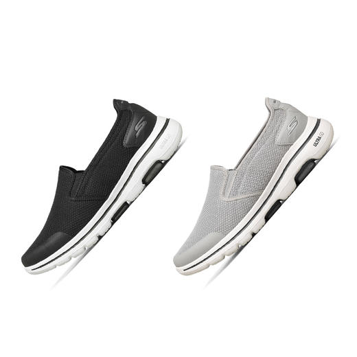 斯凯奇2021夏款男鞋一脚蹬健步鞋轻便透气休闲运动鞋216070 商品图4