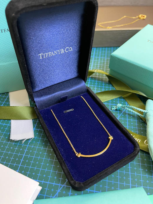 蒂夫尼微笑项链（银镀金） 商品图8