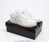 耐克Nike Air Force Low 1’07"Reflective White"空军一号经典低帮百搭休闲运动板鞋“皮革米白全息3M” 商品缩略图6