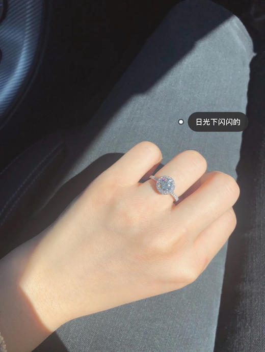 HW一克拉钻戒💍the one（莫桑钻，带证书） 商品图1