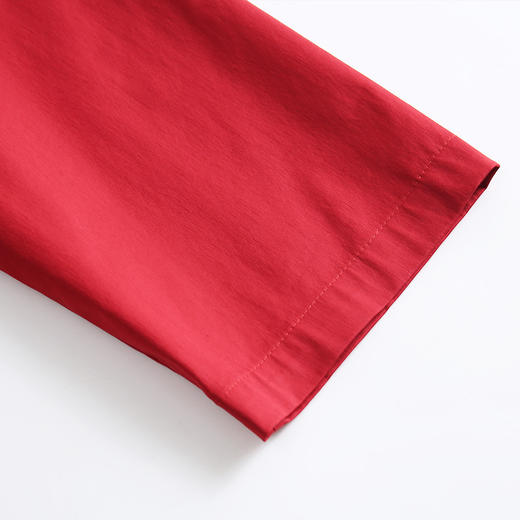 佐尔美早春季新款优雅气质减龄纯色简约直筒长风衣E01FC14 商品图3