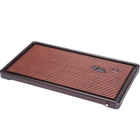 【清仓特惠5折，仅1件】祥福梵静竹茶盘整块竹制实木家用排水功夫茶具茶台66cmx36cmx4cm