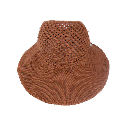 CT-1023草帽子女夏天韩版防晒空顶遮阳帽沙滩出游百搭防紫外线遮脸太阳帽 商品图4